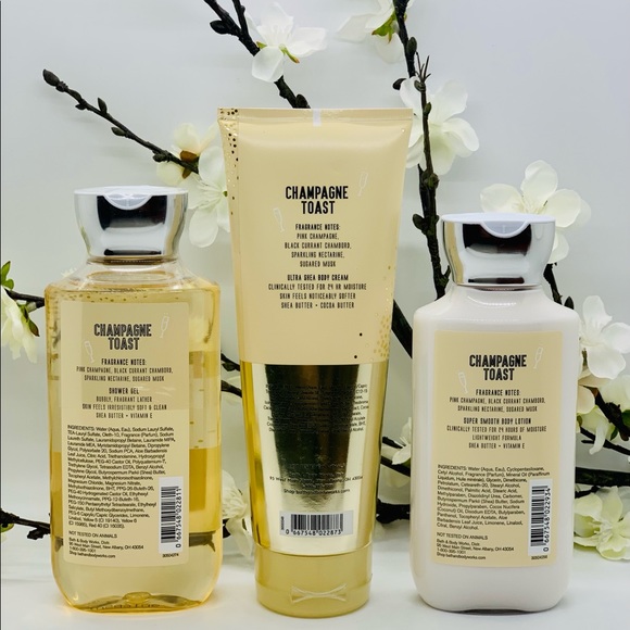 Bath & Body Works Champagne Toast 3-Piece Set - Picture 2 of 5